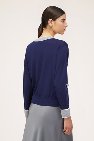 Jersey de lana - Azul