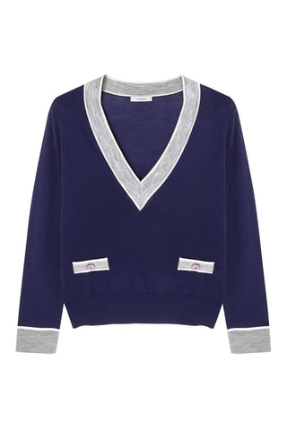 Jersey de lana - Azul