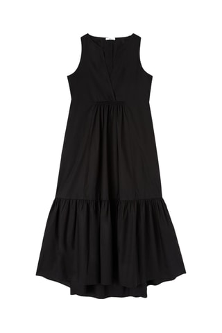 Vestido midi - Negro