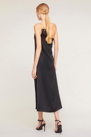 Vestido asimétrico - Negro