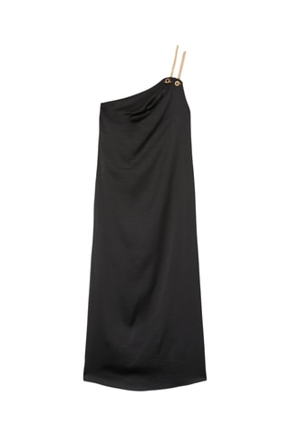 Vestido asimétrico - Negro