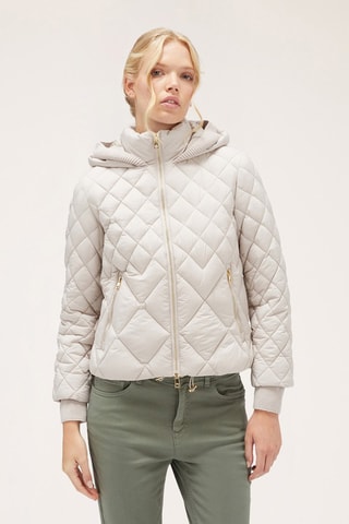 Chaqueta con capucha - Gris