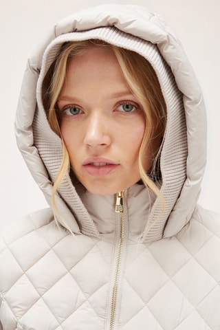 Chaqueta con capucha - Gris