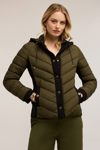 Anorak con capucha - Verde