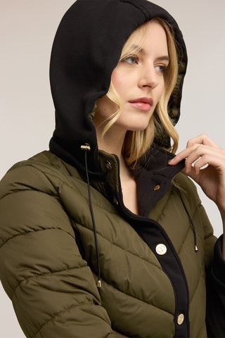 Anorak con capucha - Verde