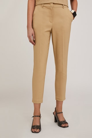 Pantalón regular fit - Beige