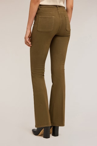 Pantalón flare - Verde