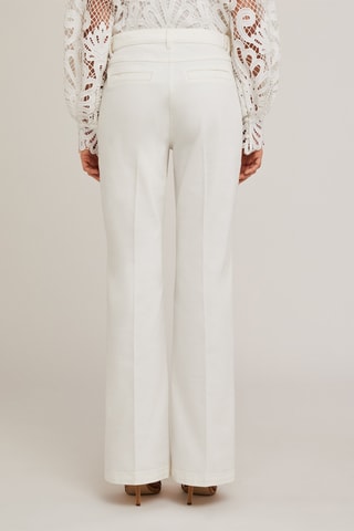 Pantalón flare - Blanco