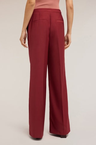Pantalón wide leg - Rojo