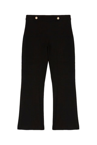 Pantalón flare 7/8 - Negro