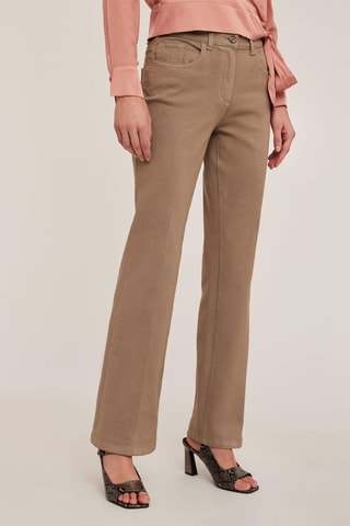 Pantalón bootcut - Gris