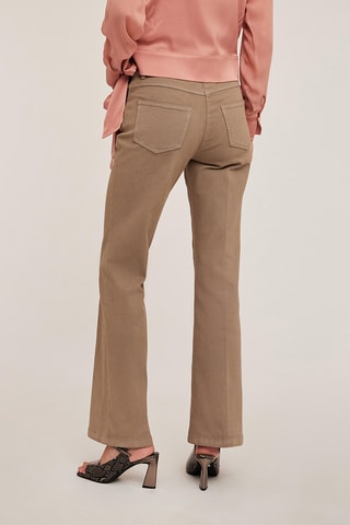 Pantalón bootcut - Gris