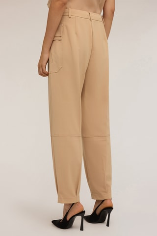 Pantalón cargo - Beige