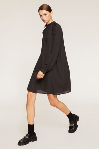 Vestido recto - Negro
