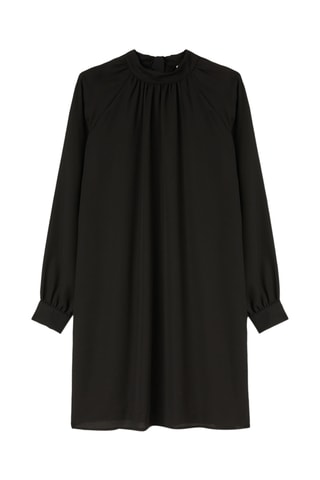 Vestido recto - Negro