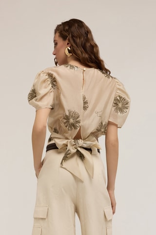 Blusa - Beige