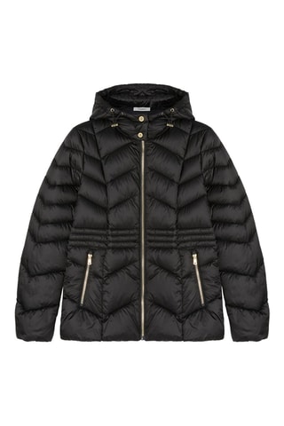 Anorak con capucha - Negro
