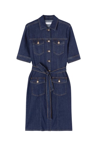 Vestido camisero - Azul