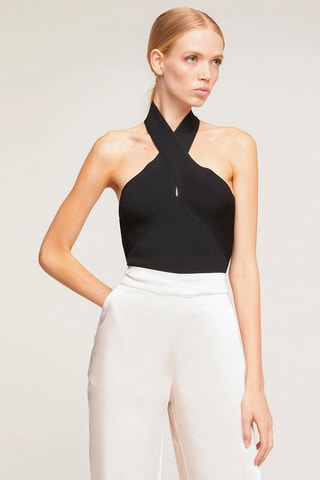 Crop top - Negro