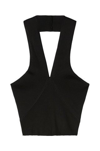 Crop top - Negro
