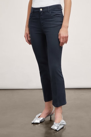 Pantalón flare - Azul