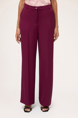 Pantalón palazzo - Rojo
