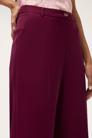 Pantalón palazzo - Rojo