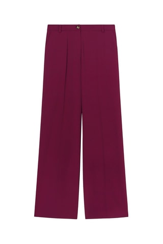 Pantalón palazzo - Rojo