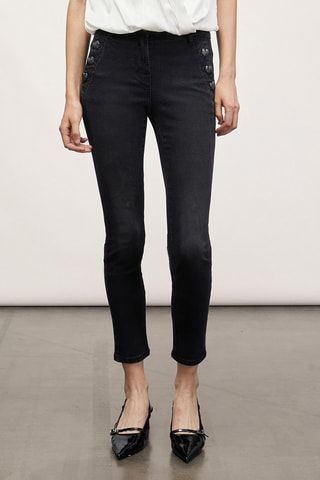 Vaquero skinny fit - Negro