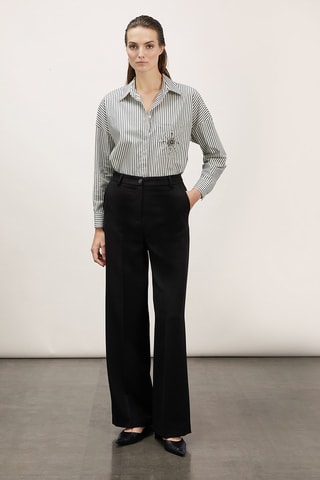 Pantalón palazzo - Negro