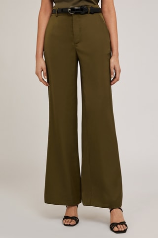 Pantalón palazzo - Verde