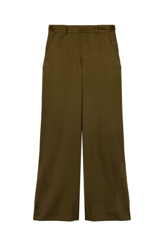 Pantalón palazzo - Verde