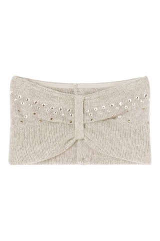 Crop top bustier - Gris