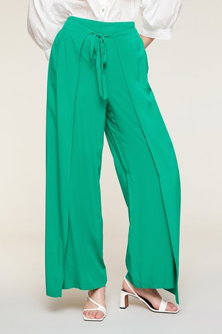 Pantalón palazzo - Verde
