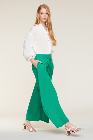 Pantalón palazzo - Verde