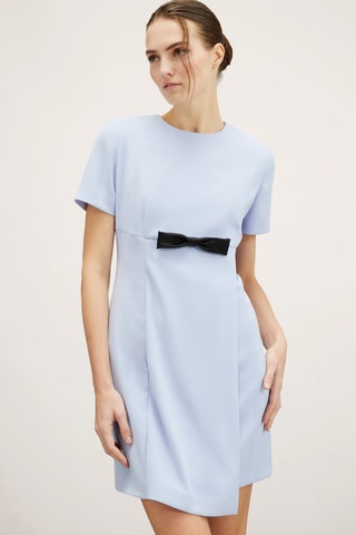 Vestido recto - Azul