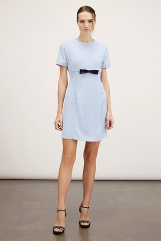Vestido recto - Azul