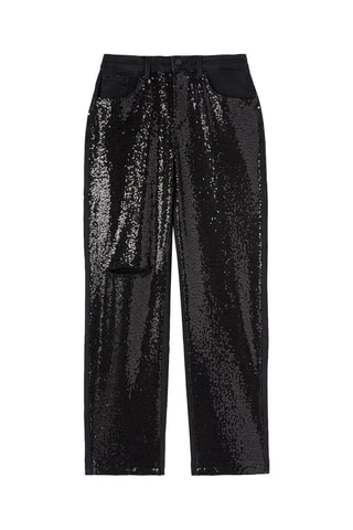Vaquero wide leg - Negro
