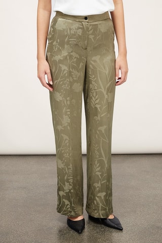 Pantalón palazzo - Verde