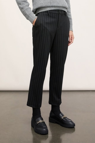 Pantalón regular fit - Negro