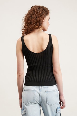 Top slim fit - Negro