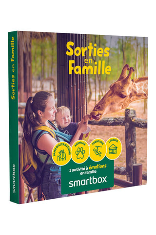 Coffret Sorties en famille émotions - 1 famille