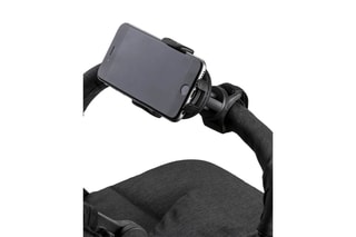 Soporte de teléfono para silla de paseo - Negro
