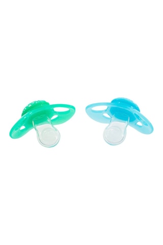 2 sucettes sans BPA, BPS et BPF en silicone - De 0 à 6 mois