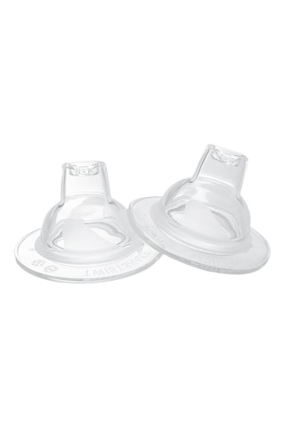 2 tétines sans BPA en silicone , BPS et BPF - Débit moyen - Dès 4 mois