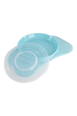Click-mat mini y plato sin BPA de silicona y acero inoxidable - Desde 6 meses