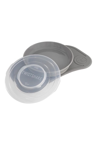 Click-mat mini y plato sin BPA de silicona y acero inoxidable - Desde 6 meses