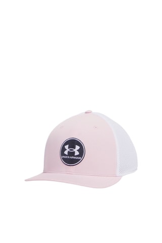 Casquette - Rose poudré et blanc