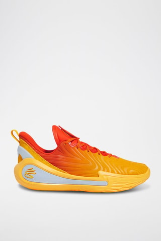 Chaussures de basketball en cuir Curry Pinnacle - Bleu cobalt