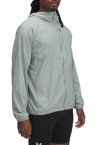 Veste à capuche Launch - Vert d'eau